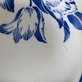 Set of 5 hollow plates St Amand in ceramic