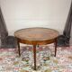 Louis XVI Style Speckled Mahogany Gueridon Table, 19th Century
