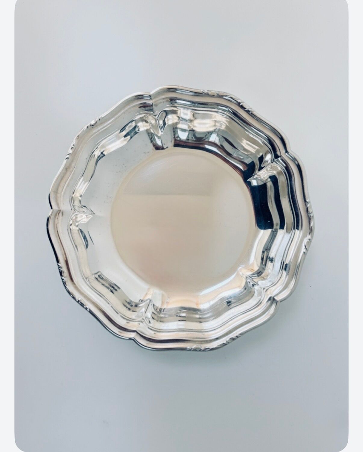 Set of stainless steel dishes - 1980s design