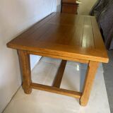 Solid oak farmhouse table