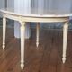 Table basse ovale marbre