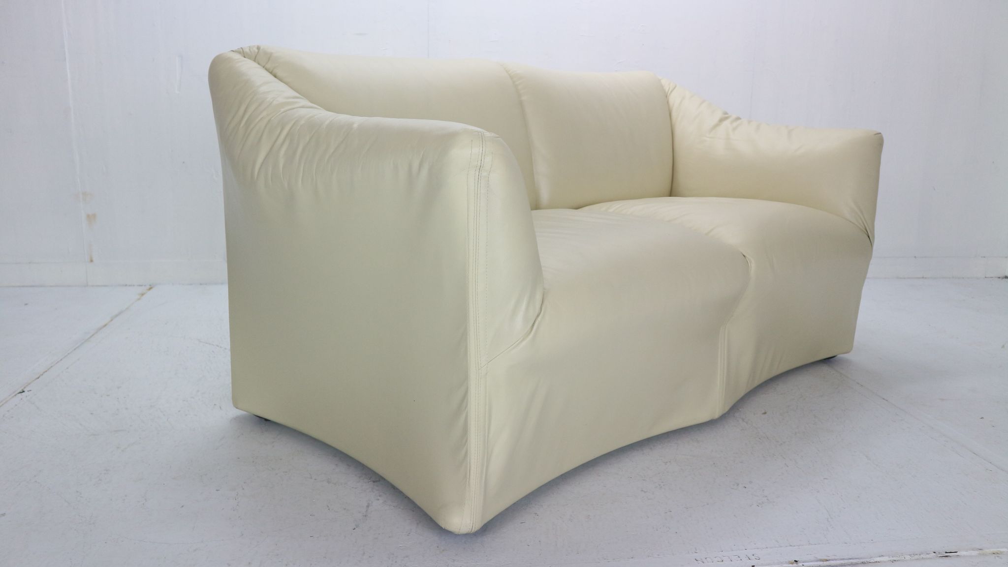 Leather sofa Mario Bellini "Tentazione" for Cassina, 1970s