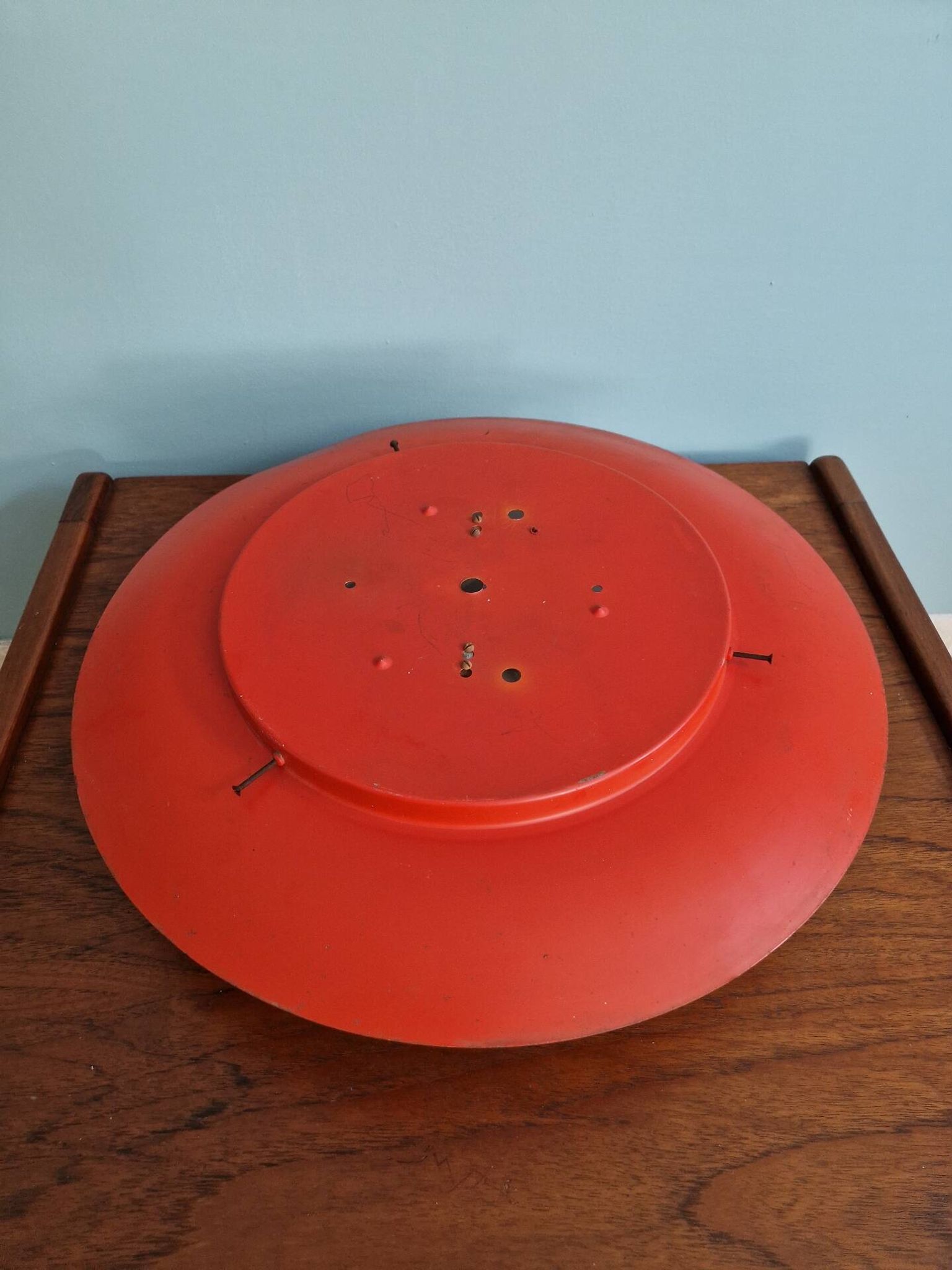 Paire d'appliques murales Space Age orange XXL, 1960