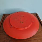 Paire d'appliques murales Space Age orange XXL, 1960