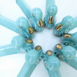 Vintage ceramic knife doors