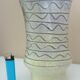 Vase céramique scarifié simpliste signé Jean Austruy, années 60/70, Vallauris