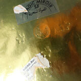 Eastern mirror brass pushed back ethnic style, 23x31cm