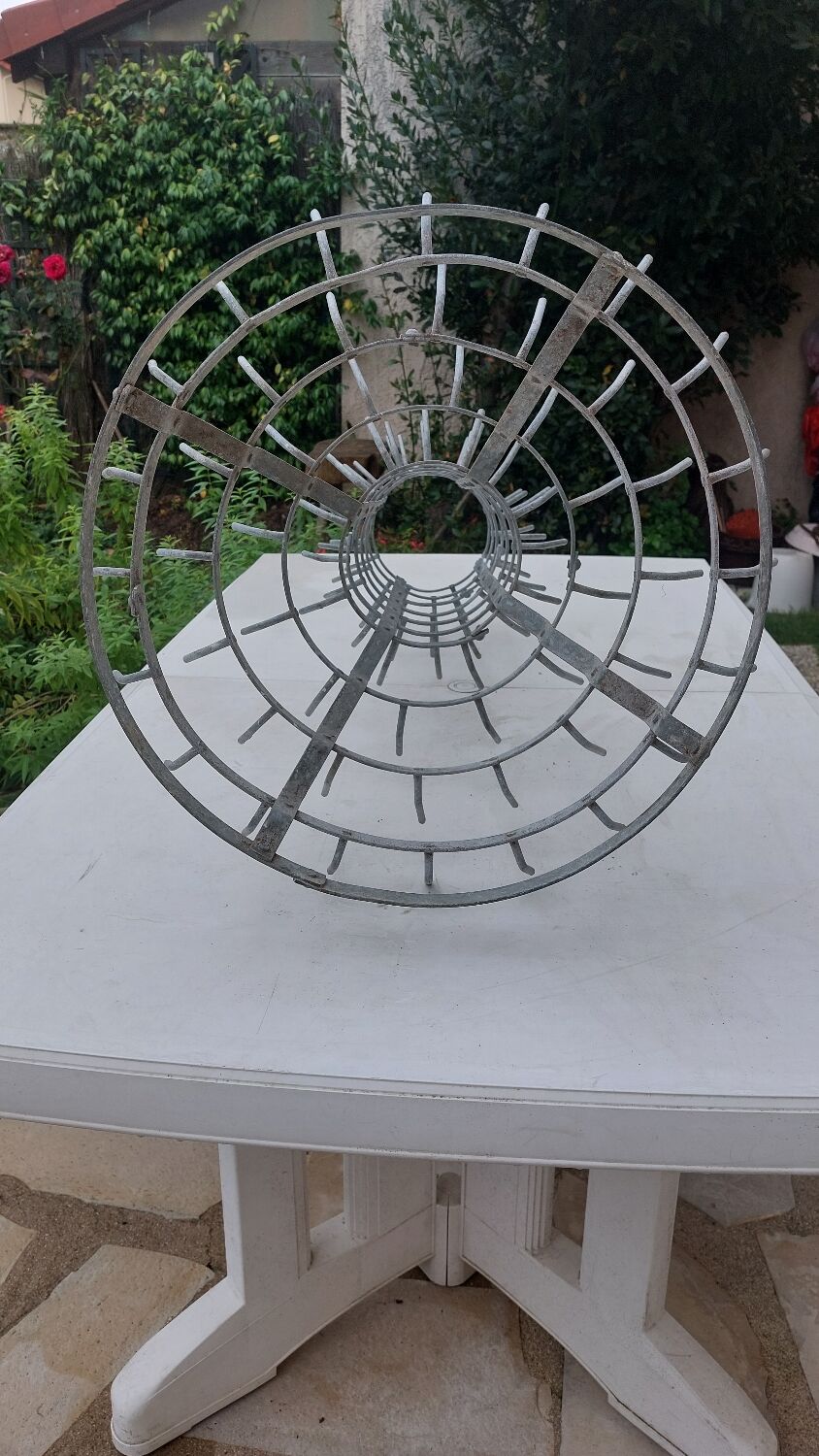 Vintage hedgehog bottle holder
