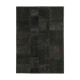 Hand-Knotted Anatolian Contemporary 172 cm x 241 cm Black Patchwork Carpet