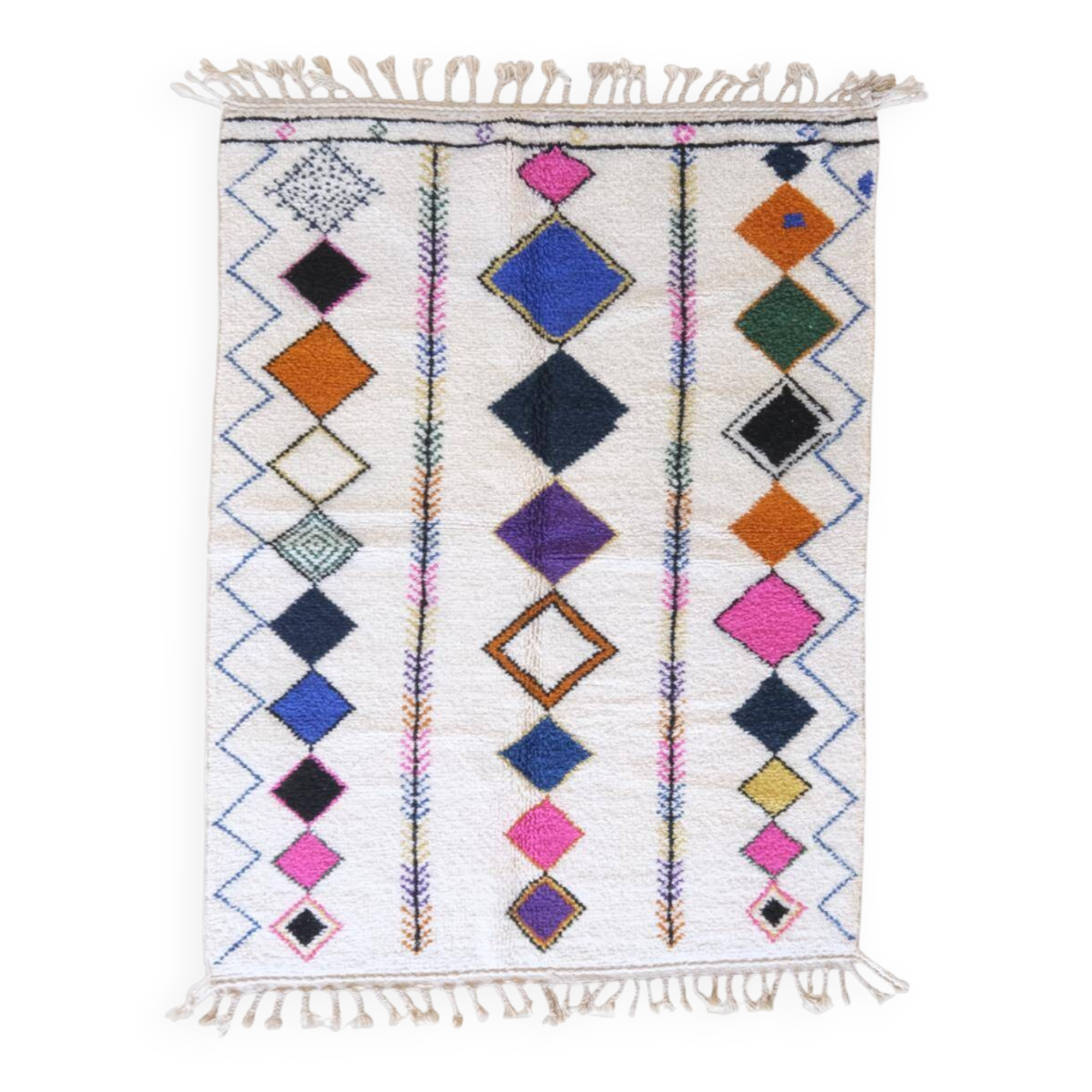 Colorful Moroccan Rug - 248 x 158 cm