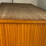 Vintage wardrobe with compass feet from the 60s