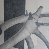 Small teak thread from the 60s