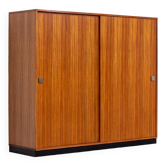 Armoire Alfred Hendrickx pour Belform bois Zebrano 1960