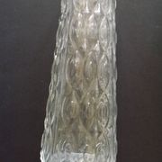 Paire d'abat-jours en verre taillé vintage rétro pour lustres/appliques murales.