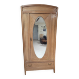 Parisian oval mirrored cabinet