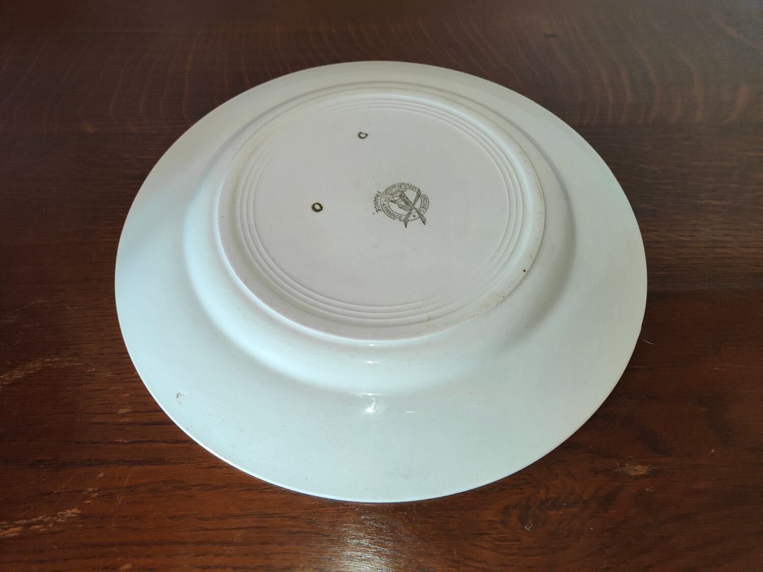 Service of 34 Pieces Wolves Mill and Orchies Hamage France 50s-60s