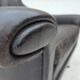 1960s, Danish swivel armchair by Aage Christensen, leather.