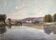Watercolor "House on the Lake"