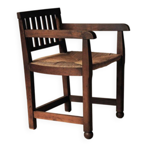 Fauteuil artisanal en