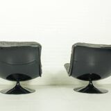 Set of 2 Vintage Dutch design F978 swivel chairs by Geoffrey Harcourt for A