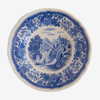 Blue Villeroy & Boch "Burgenland" hollow plates
