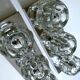 Pair of XXL Vintage Space Age Wall Lights