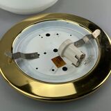 60s 70s Hustadt Leuchten Plafoniere ceiling lamp glass space age design