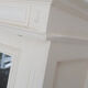 Patinated library showcase
