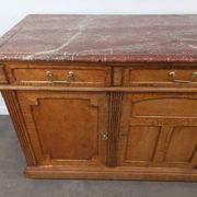 Marble top store bank