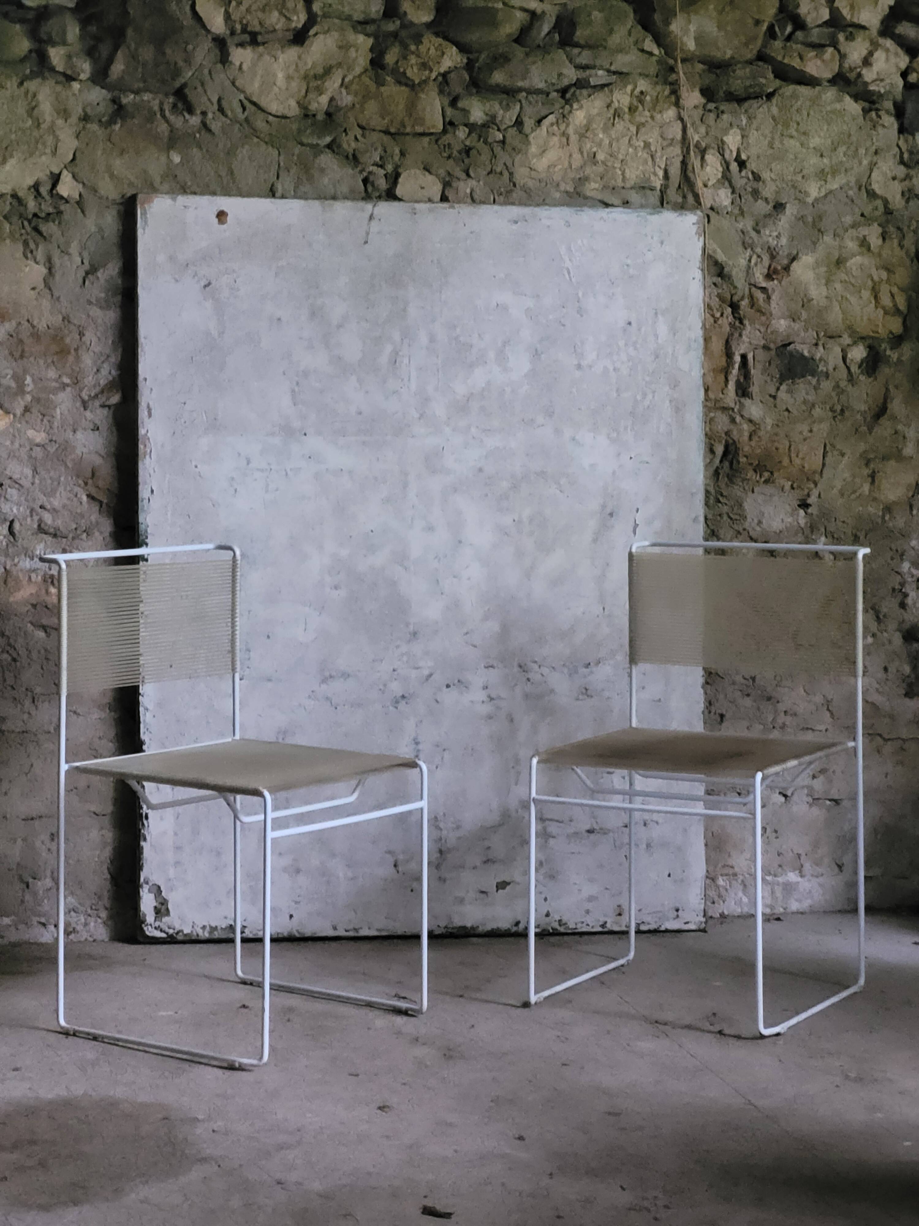 Giandominico Bellotti set of 2 chairs