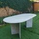 Marble dining table 1980