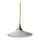 Serrated opaline suspension