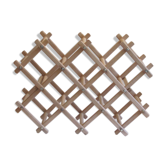 Wooden bottle holder