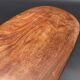 Large carved wall shelf – Stylized goat and billy goat in exotic wood