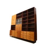 Large vintage wall unit from the 1960s with functional and timeless design