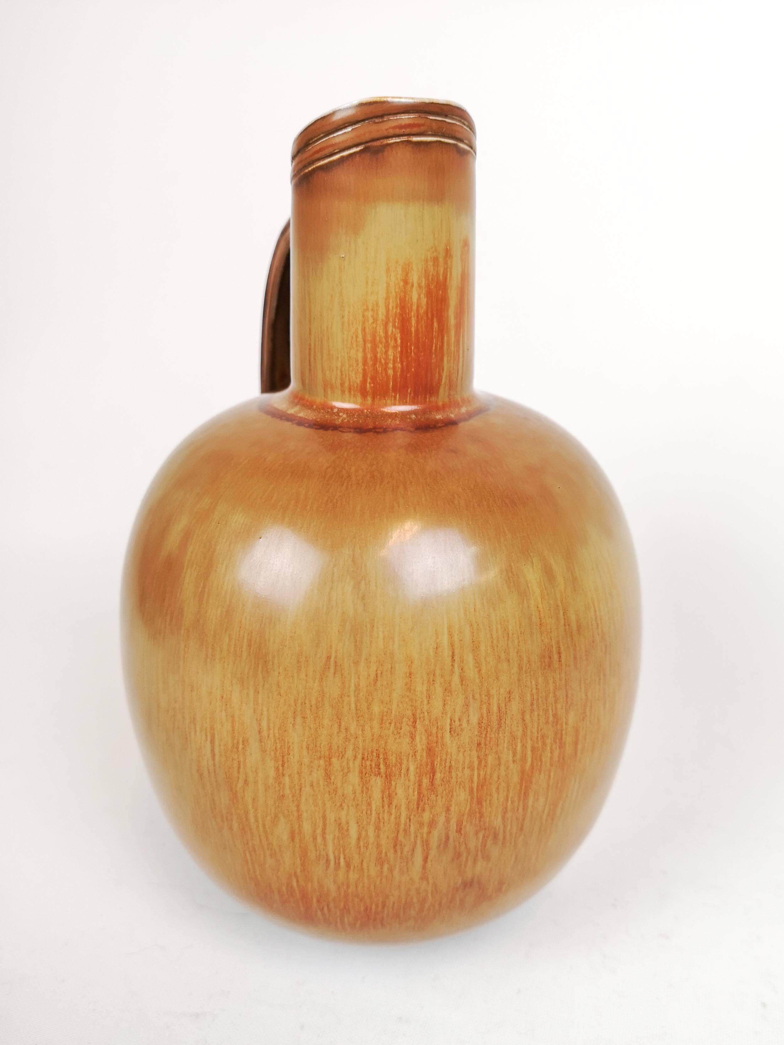 Mid-century modern ceramic vase by Gunnar Nylund, Rörstrand, Sweden, 1950s.