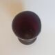 Garnet glass vase 60s