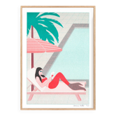 Sirène de piscine, Risographie A4, édition limitée