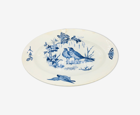 Plat ovale ancien