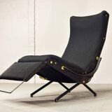 First Edition Osvaldo Borsani P40 Adjustable Tecno Lounge Chair, Italy 50s