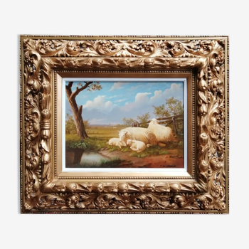 Table "Sheep on pasture".