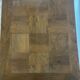 1930s Art Deco side table in marquetry walnut