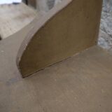 Rustic wooden wall mount