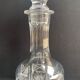 Cut crystal decanter - XXth