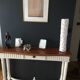 Teak console