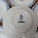 Set of 6 old ceramic soup plates, Primax saint model