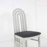 Set of 4 eighties design chairs 'Meern'