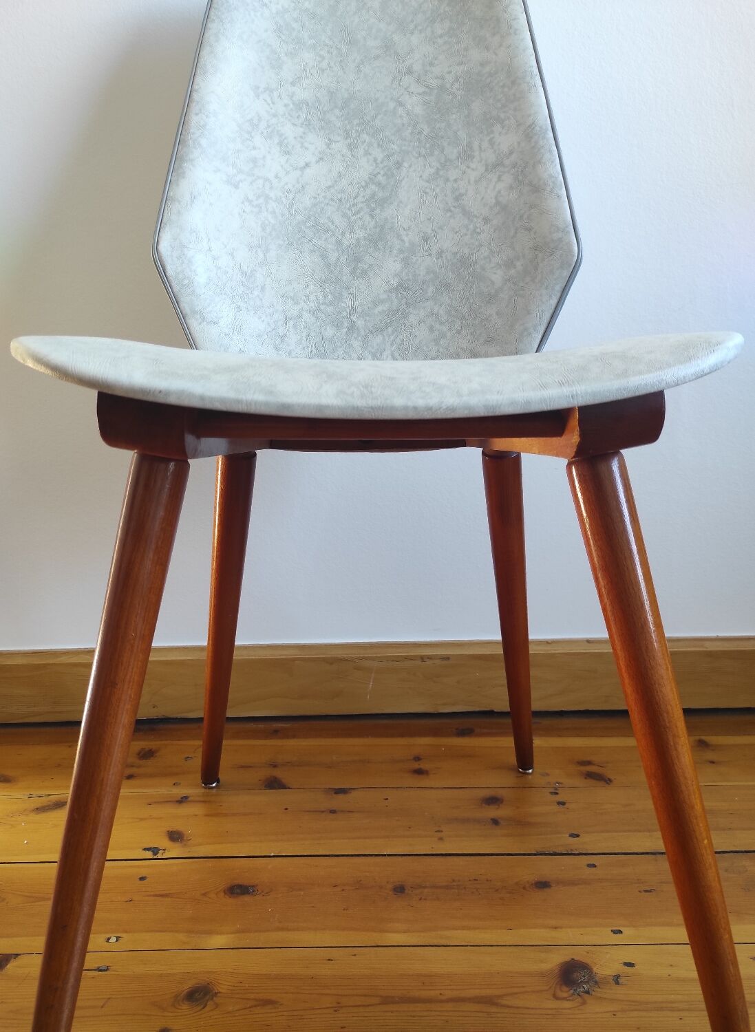 Set of 4 BAUMANN chairs from the 60s (model 840, Max Bill)