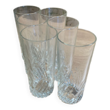 Set of 6 large glasses water / soda / aperitif ~15cm