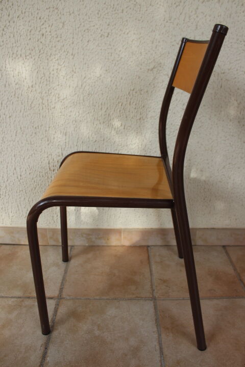 Pair of vintage Mullca school chairs